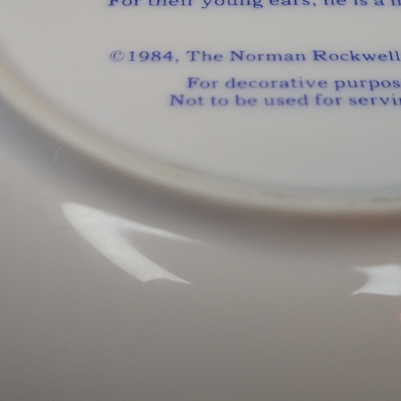 Norman Rockwell Collector Plate - Picture 4 of 6